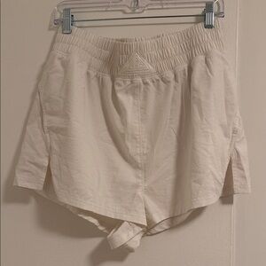 FP Movement by Free People Cream Athletic Shorts